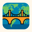 icon_geography_bridge_geometric icon preview