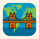 icon_geography_bridge_iconic icon preview