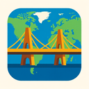 icon_geography_bridge_modern icon preview