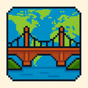 icon_geography_bridge_pixel_art icon preview