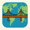 icon_geography_bridge_thin icon preview