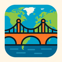 icon_geography_bridge_vector icon preview
