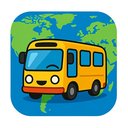 icon_geography_bus_cartoon icon preview