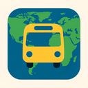 icon_geography_bus_geometric icon preview