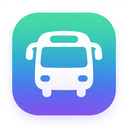 icon_geography_bus_gradient icon preview