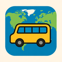 icon_geography_bus_iconic icon preview