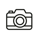icon_geography_camera_minimal_outline icon preview
