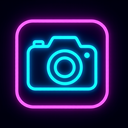 icon_geography_camera_neon icon preview