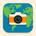 icon_geography_camera_origami icon preview