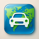 icon_geography_car_glassy icon preview
