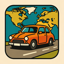 icon_geography_car_retro icon preview