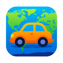 icon_geography_car_vibrant_colors icon preview