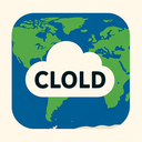 icon_geography_cloud_bold icon preview
