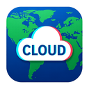 icon_geography_cloud_digital_glitch icon preview