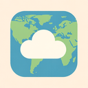 icon_geography_cloud_flat_pastel icon preview