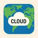 icon_geography_cloud_iconic icon preview