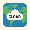 icon_geography_cloud_minimalist icon preview