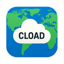 icon_geography_cloud_modern icon preview