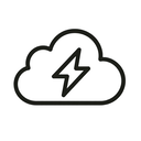 icon_geography_cloud_outline icon preview