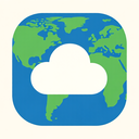 icon_geography_cloud_rounded icon preview
