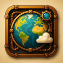 icon_geography_cloud_steampunk icon preview