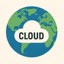 icon_geography_cloud_vector icon preview
