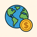 icon_geography_coin_minimalist icon preview