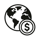 icon_geography_coin_monochrome icon preview
