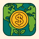 icon_geography_coin_organic_pattern icon preview