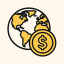 icon_geography_coin_outline icon preview