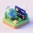 icon_geography_credit_card_3d_isometric icon preview