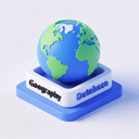 icon_geography_database_3d_isometric icon preview