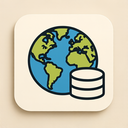 icon_geography_database_elegant icon preview
