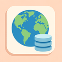 icon_geography_database_flat_pastel icon preview