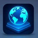 icon_geography_database_futuristic icon preview