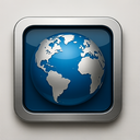 icon_geography_database_metallic icon preview