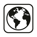 icon_geography_database_monochrome icon preview