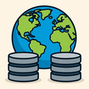 icon_geography_database_technical icon preview