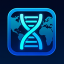 icon_geography_dna_strand_futuristic icon preview