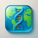 icon_geography_dna_strand_glassy icon preview
