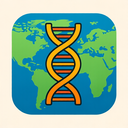 icon_geography_dna_strand_iconic icon preview