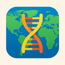 icon_geography_dna_strand_modern icon preview