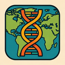 icon_geography_dna_strand_retro icon preview