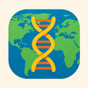 icon_geography_dna_strand_rounded icon preview