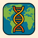 icon_geography_dna_strand_tribal icon preview