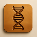 icon_geography_dna_strand_wooden icon preview
