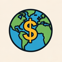 icon_geography_dollar_sign_asymmetrical icon preview