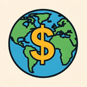 icon_geography_dollar_sign_filled icon preview