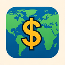 icon_geography_dollar_sign_geometric icon preview