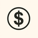 icon_geography_dollar_sign_minimalist icon preview